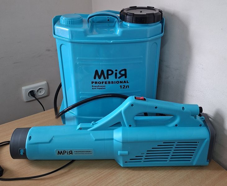 Акумуляторний обприскувач Мрія 12л та турбонасадка 12V 2155276739 фото