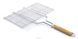 Решетка БАРБЕКЮ 59х40х30 см, плоская большая, глубина 2 см 903798435 фото 3