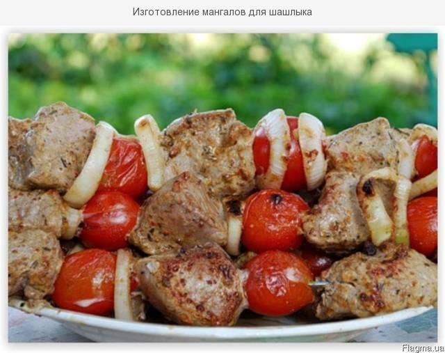 Мангал розкладний на барашках 8 шампурів 881572060 фото