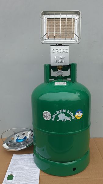 Баллон газовый 27л "RUDYY " c горелкой Orgaz SB-601 2098285854 фото
