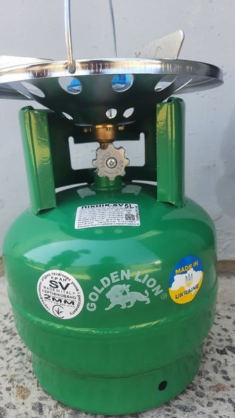 Газовый баллон 5л туристический "RUDYY " 1287060822 фото