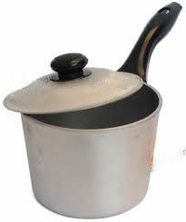 Ковш алюминиевый с ручкой и крышкой, 2. л 900208723 фото