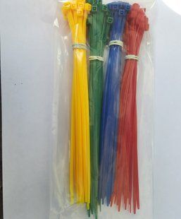 Стяжка кабельная (хомут) МИКС 5х200 (4,8х200мм) 4 цвета (100шт) 1431041768 фото