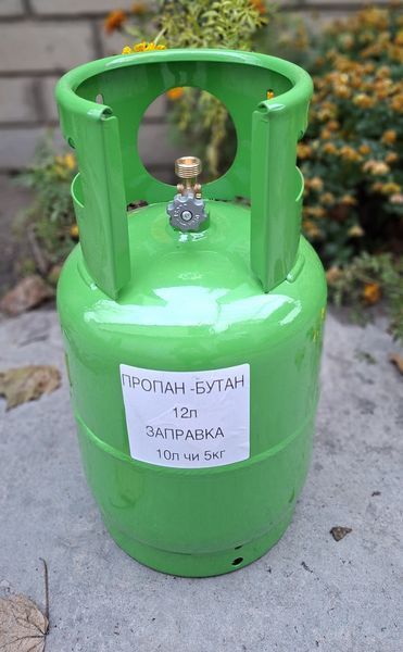 Газовий балон 12 л пікнік туристичний та інфрачервоний обігрівач Nurgaz 309 2831139011 фото