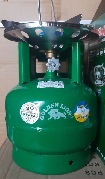 Газовый баллон 5л "RUDYY " с горелкой Orgaz SB-600 2075086531 фото