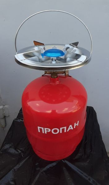 Газовый баллон 8 л с горелкой 1710550650 фото