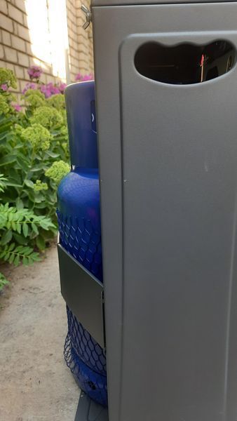 Газовий інфрачервоний обігрівач SUPER GAZ KH10з вентилятором з балоном 27л редуктором та шлангом 1338428632 фото