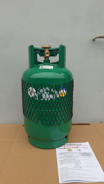 Газовый баллон 12л "RUDYY " vr.bbс боковой кран 2094514097 фото